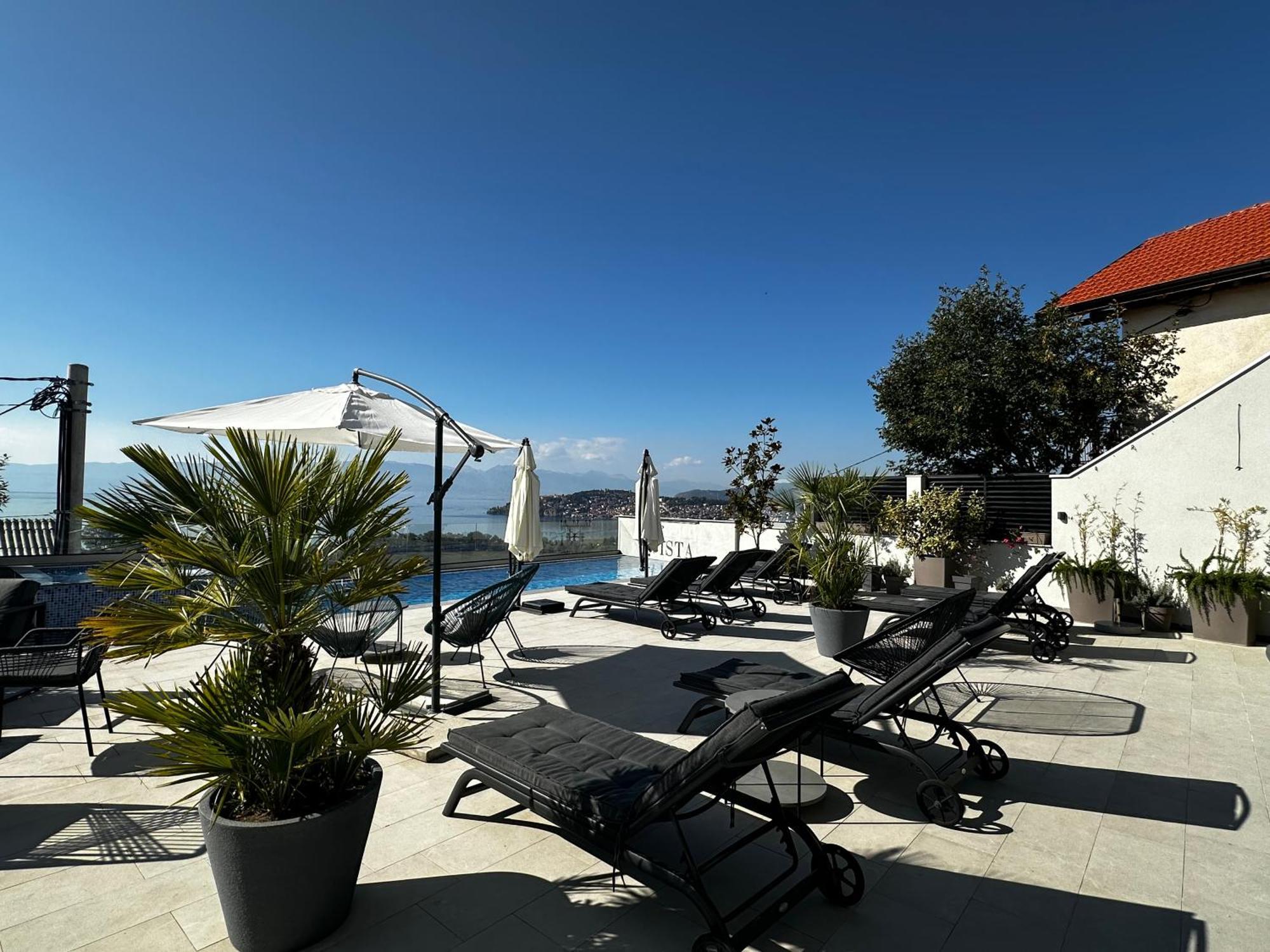 La Vista Luxury Villa Ohrid Exterior foto